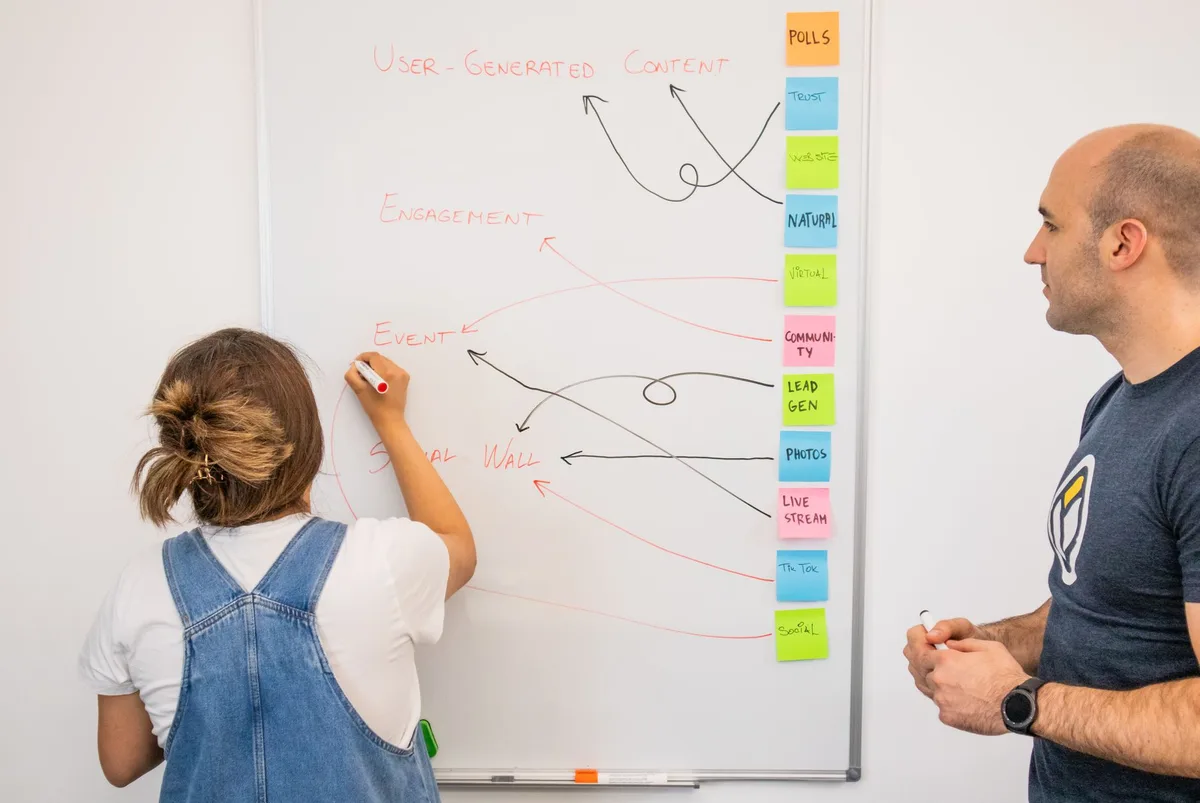 Parcours utilisateur illustrant un scénario de formation réel en terrain